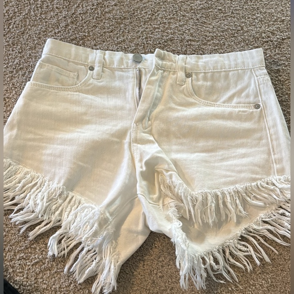 White BLANKNYC shorts